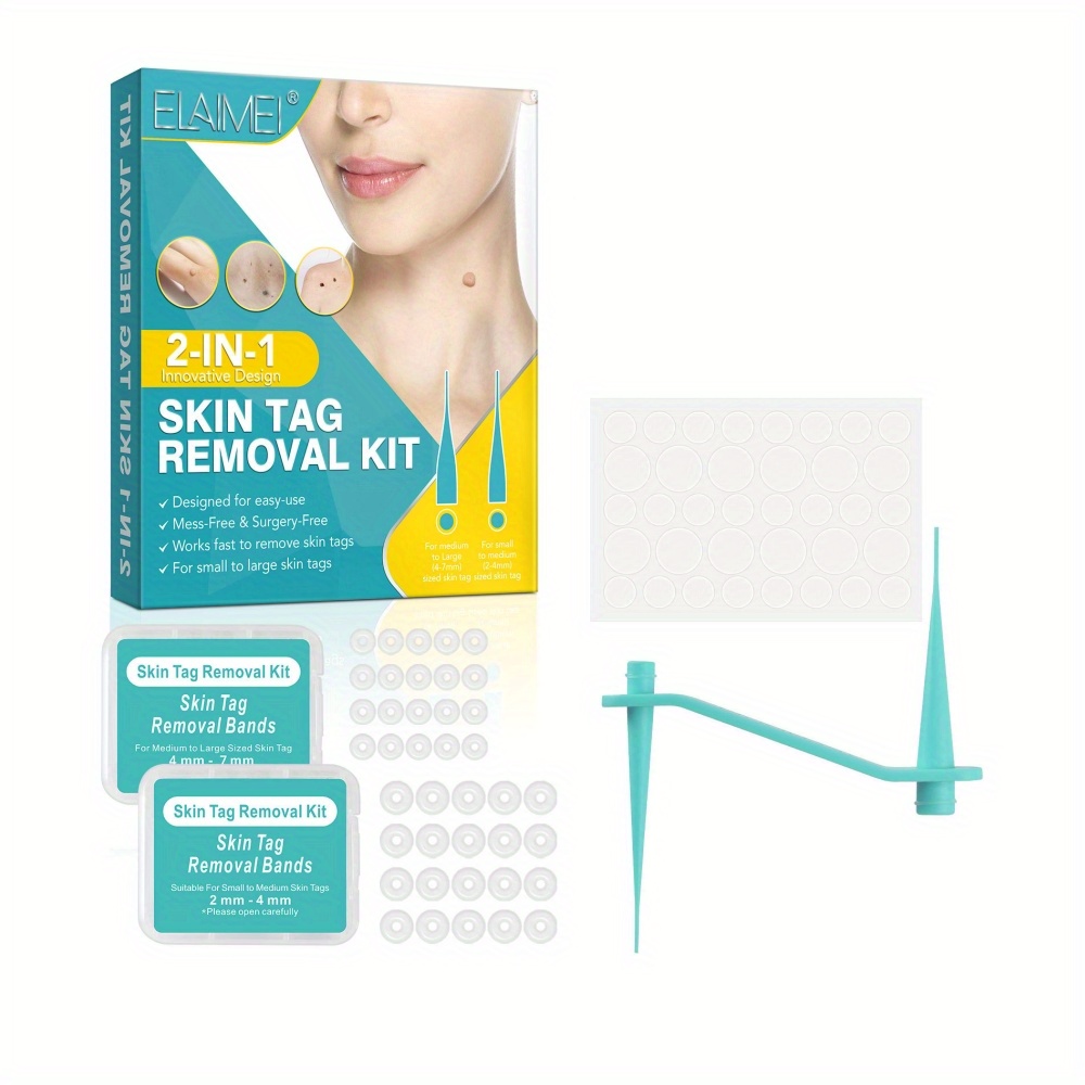 2 IN 1 Wart Removal Kit with Sticker
